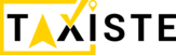 Taxiste-sarı siyah uygulama logosu